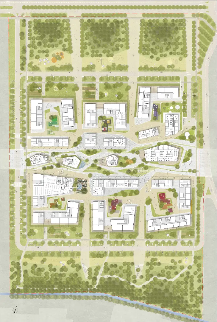residential complex laguna verde progetto di paesaggio