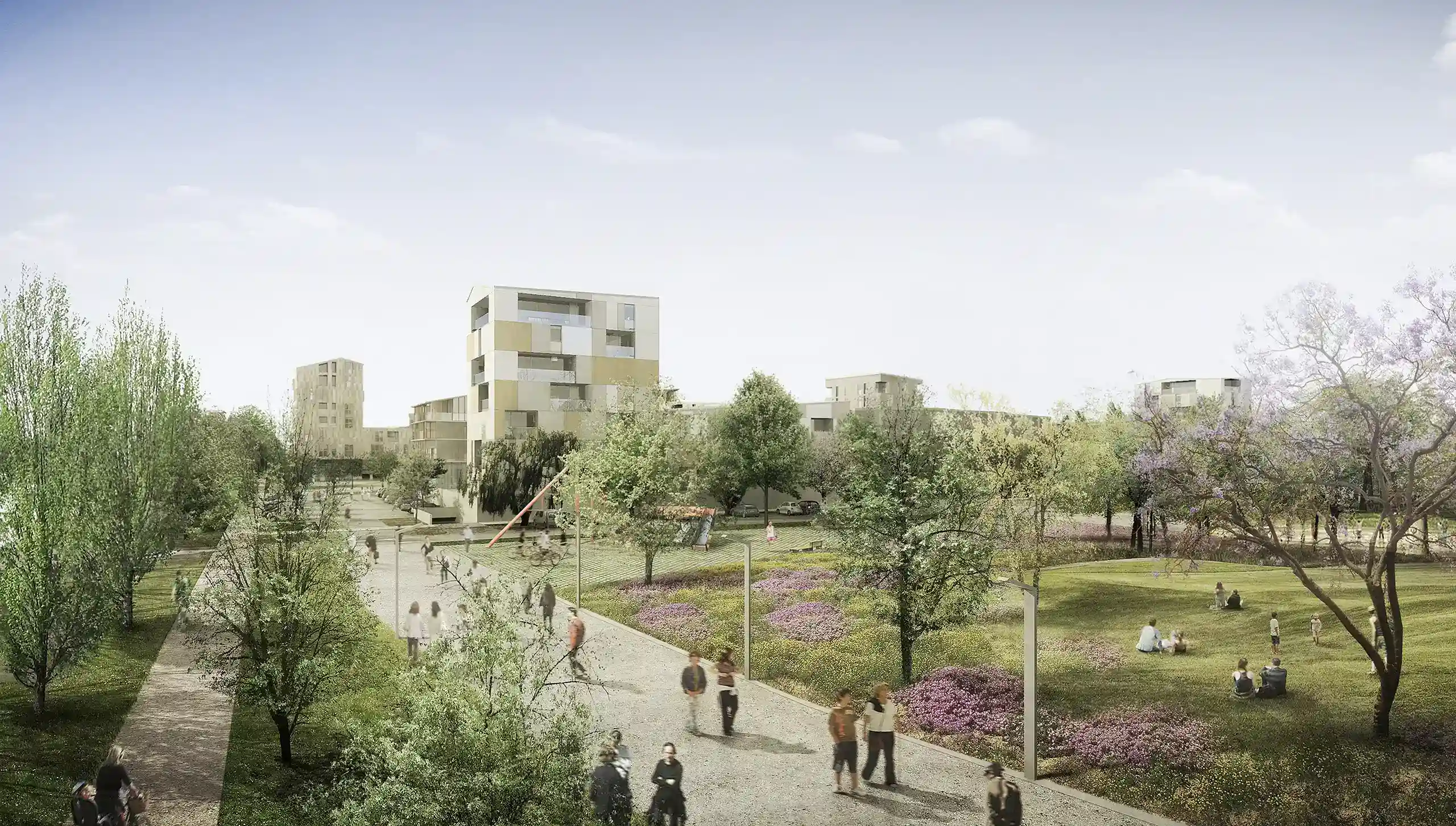 residential complex laguna green urban planning
