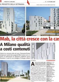 Il Sole24ore Progetti e Concorsi n.12-17 ottobre09